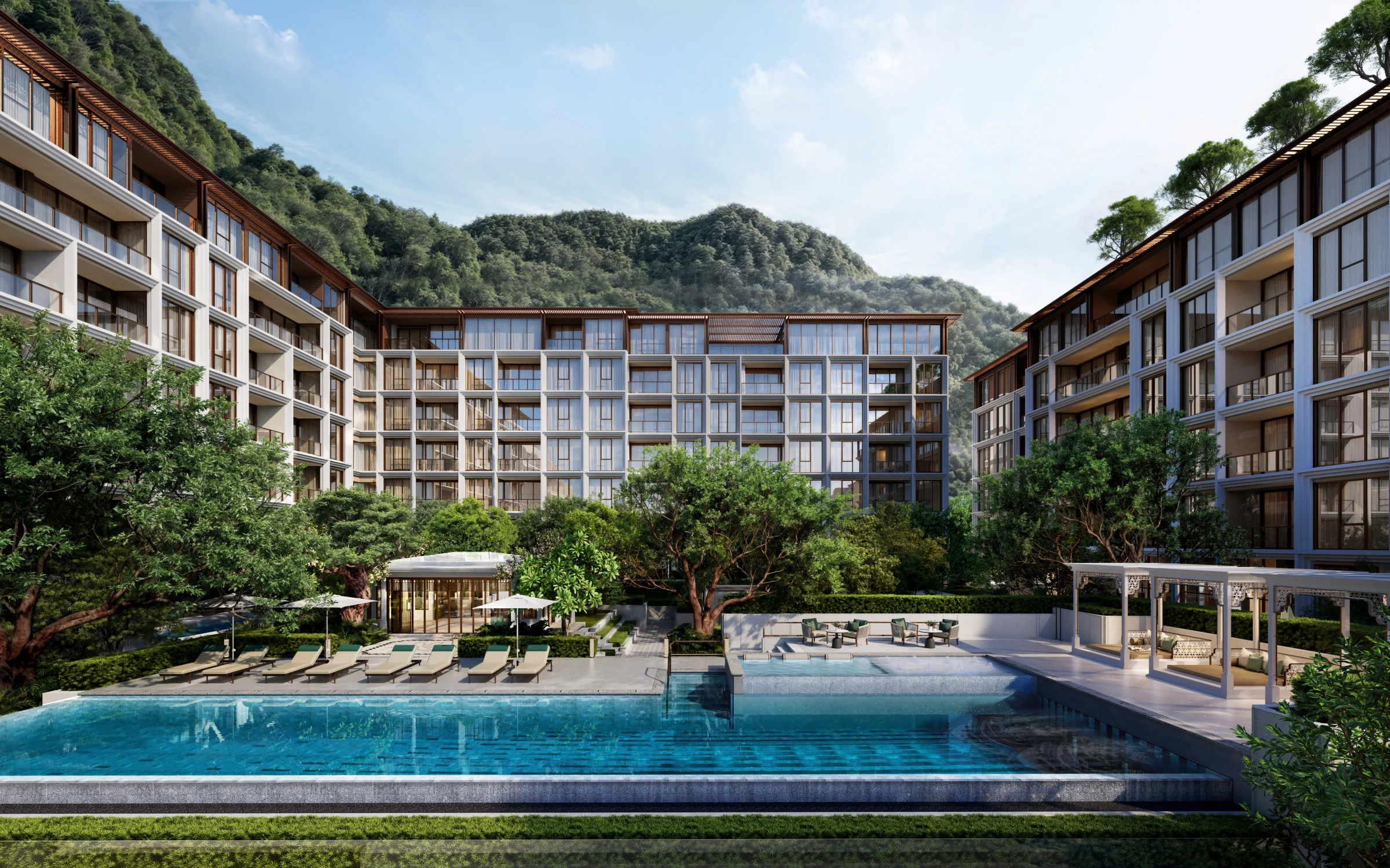 Main render — The Residences at InterContinental Phuket Resort, Kamala Beach