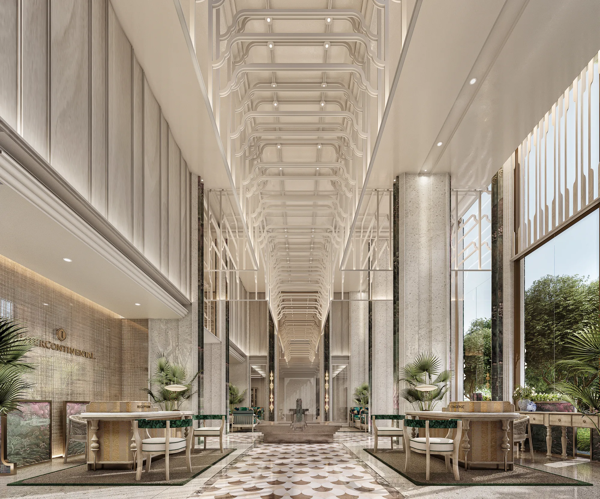 Residence lobby
