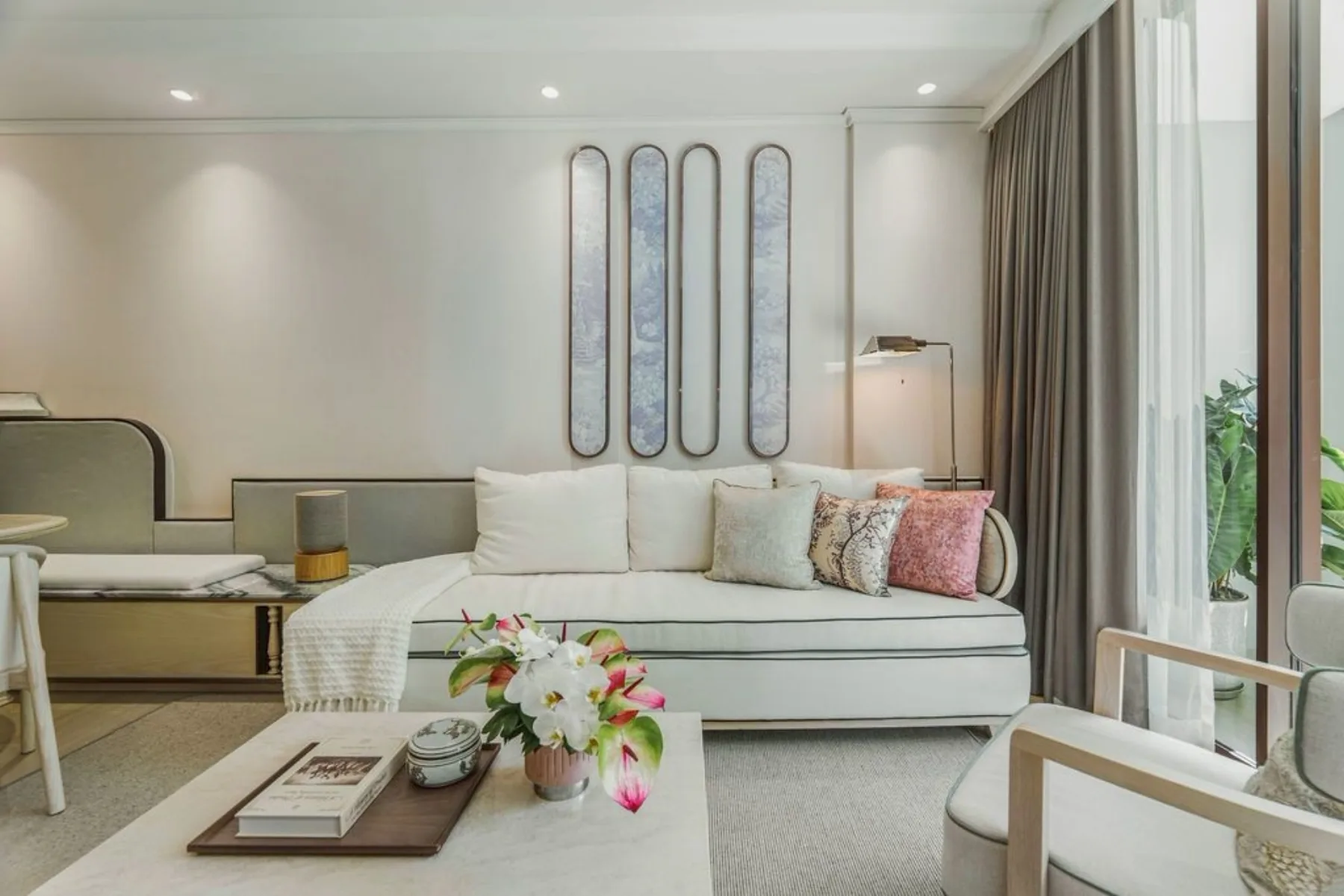 1-bedroom show suite, 67 m² — photographed on site · 11/12